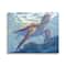 Stupell Industries Deep Ocean Sea Turtle Canvas Wall Art